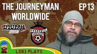 FM18  Journeyman Worldwide  EP13  Durand Cup  Churchill Bros India  Football Manager 2018 [upl. by Alyose]