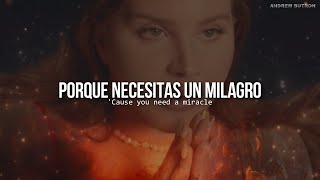 Lana Del Rey  Arcadia  sub español  Lyrics Video Oficial [upl. by Aniuqal]