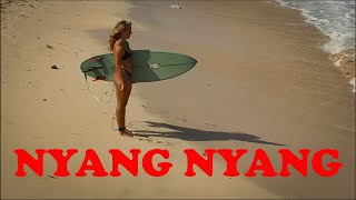 Bali Surfing Beautiful beach What was on Nyang Nyang Part 10 [upl. by Ortensia]