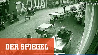 Reporter Peter R de Vries Überwachungsvideo zeigt die Sekunden vor dem Attentat  DER SPIEGEL [upl. by Madson101]