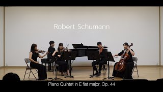 RSchumann  Piano Quintet in E flat Major Op 44 [upl. by Lefkowitz]