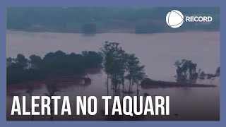 Vale do Taquari RS tem alerta para enchentes após chuvas intensas [upl. by Elbert]