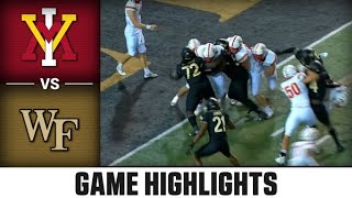 VMI vs Wake Forest Football Highlights 2022 [upl. by Aneras169]