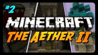 Minecraft The Aether II  Ep 2  Dungeon Dangers [upl. by Anyl]