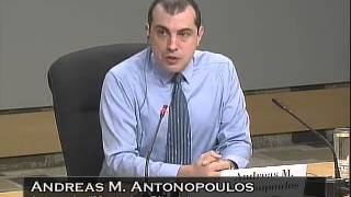 Andreas M Antonopoulos educates Senate of Canada about Bitcoin Oct 8 FR [upl. by Jessie]