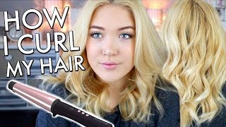 How To Get Beachy Waves  How To Curl Your Hair With A Wand [upl. by Gregson]