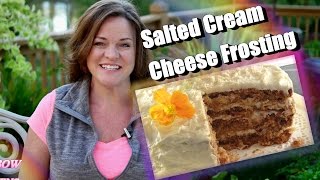 Salted Cream Cheese Frosting Recipe [upl. by Alber]