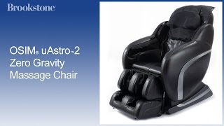 OSIM® uAstro™2 Zero Gravity Massage Chair Features [upl. by Enaed]