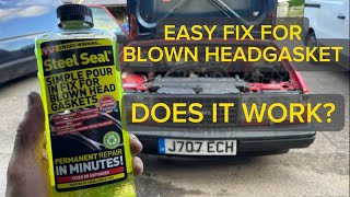 Easy fix for blown headgasket does it work [upl. by Becka400]