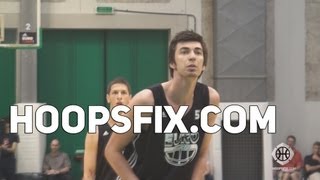 Izzet Turkyilmaz  Denver Nuggets Draft Pick  at adidas EUROCAMP 2012 [upl. by Aunson]