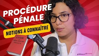 Cours de Procédure pénale  introduction et notions clefs [upl. by Nica119]