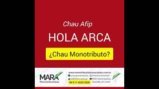 ¿CHAU MONOTRIBUTO [upl. by Tirrell]