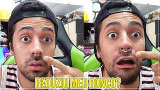 DILATADOR NASAL E CLIPE MAGNÉTICO ANTI RONCO FUNCIONARAM PRA MIM  APNEIA DO SONO [upl. by Faruq]