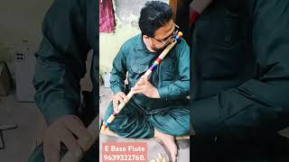 E Base well tuned Professional flute SHAHJI FLUTE MAKER 9639322768 [upl. by Ahswat673]