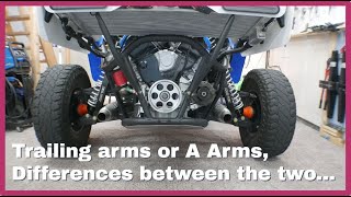 A Arm rear suspension how its different from trailing arms [upl. by Pish837]