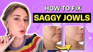 How to Get Rid of Sagging Jowls from a Dermatologist  Dr Shereene Idriss [upl. by Doowle]