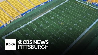 Heres what gets done at Acrisure Stadium to change over from Pitt to Steelers [upl. by Lamee]