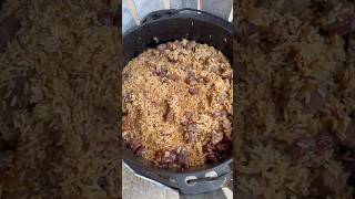 Jambalaya cooking food deliciousfood jambalaya venison [upl. by Naujal300]