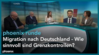 phoenix runde Migration nach Deutschland  Wie sinnvoll sind Grenzkontrollen [upl. by Rubina125]