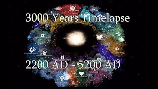 StellarisApocalypse 3000 Years Timelapse 4k 60Fps [upl. by Ahrens]