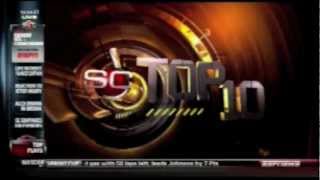 Wittenberg Footballs Desi Kirkman On ESPN Sportscenter Top 10  Oct 13 2012 [upl. by Maxia331]