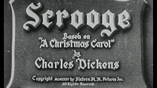 SCROOGE 1935  Full Movie  Captioned [upl. by Oirram]