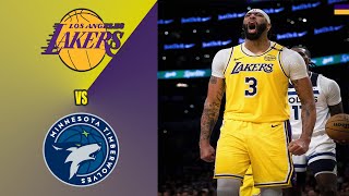 Lakers vs Timberwolves  Lakers Highlights  October 22 2024 [upl. by Mchenry]