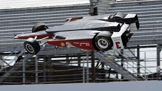 2015 Helio Castroneves flip  Indianapolis [upl. by Acyre850]