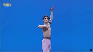 Dmitry Uksusnikov Russia  Slave Variation  Moscow Ballet Competition Senior Round 2 [upl. by Nikki]