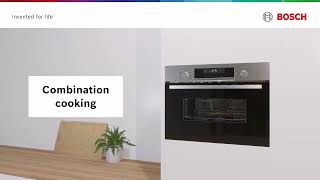 Bosch Compact Oven Features  Combination Cooking [upl. by Paterson]