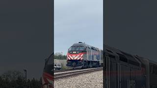 MEXT 420 goes thru Lemont with an Ad wrap cabcar [upl. by Ultann]