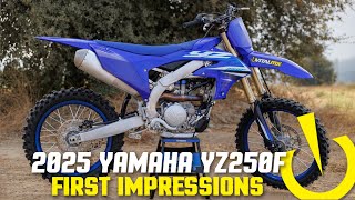 2025 Yamaha YZ250F  Review [upl. by Aleihs]