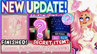 NEW ROYALE HIGH UPDATE OUT NOW NEW SECRET GODDESS OF TRIUMPH ITEM REVEALED amp MORE ROBLOX Campus 3 [upl. by Orfinger]