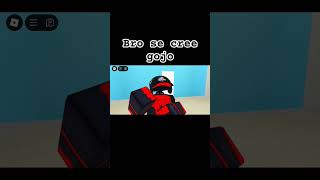 Bro se cree gojo roblox memes [upl. by Samuele80]