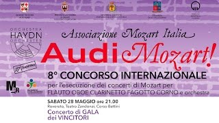 AudiMozart 2016 Gala dei vincitori del concorso dal teatro Zandonai di Rovereto [upl. by Lili]