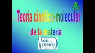 Teoría cinético molecular de la materia para niños Videopresentación [upl. by Veator]