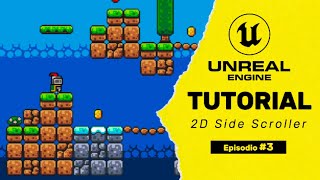 Come Creare un 2D Side Scroller Episodio 2 unrealengine5 ue5 [upl. by Hallsy]