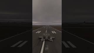 F22 LANDING AT TINKER AFB f22 f22raptor fighterjet fighteraircraft avation [upl. by Laresa]