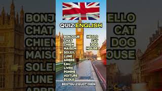 Quiz en Anglais  quiz quiztime bestquizquotidien anglais traduction [upl. by Nwahsd258]