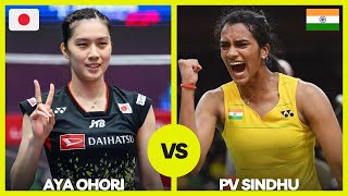 PV SindhuIND vs Aya OhoriJPN Badminton Match Highlights  Revisit Indonesia Open 2019 [upl. by Eiznil472]