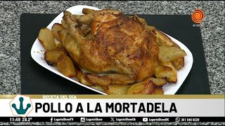 Pollo a la mortadela Recetas de Dante Enriquez [upl. by Llenehc354]