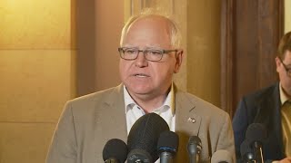 Live Gov Tim Walz responds to the State of Minnesotas revenue report [upl. by Maril]