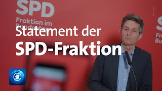 Statement der SPDFraktion Rolf Mützenich [upl. by Matti]