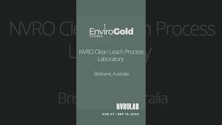 The NVRO Clean Leach Process Demonstration Lab is up and running on time and under budget [upl. by Atekehs]