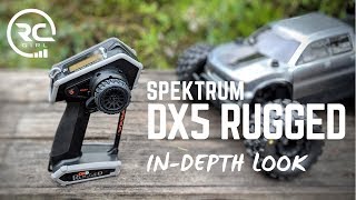 SPEKTRUM DX5 RUGGED TRANSMITTER  Indepth Look [upl. by Jamila202]