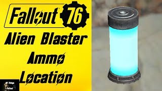 Fallout 76 How To Obtain The Alien Blaster Ammo [upl. by Matthews]