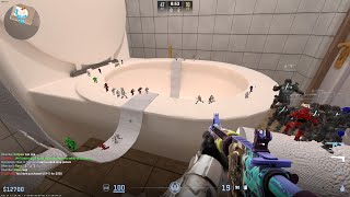 CS2 Zombie Escape zebathroom All Levels On GFL Server [upl. by Kemp]