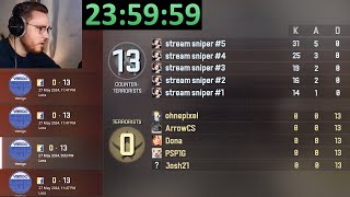 I Streamed Until I Beat CS2s Hardest Challenge It was a mistake [upl. by Esenaj530]