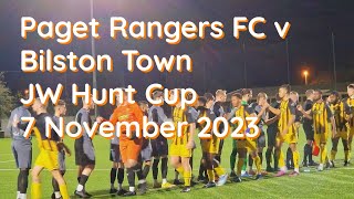 BilstonTownFC v Paget Rangers FC  JW Hunt Cup [upl. by Okimat]