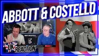 Abbott and Costello 13x7 is 28  BRITS REACTION [upl. by Ahseuqal]